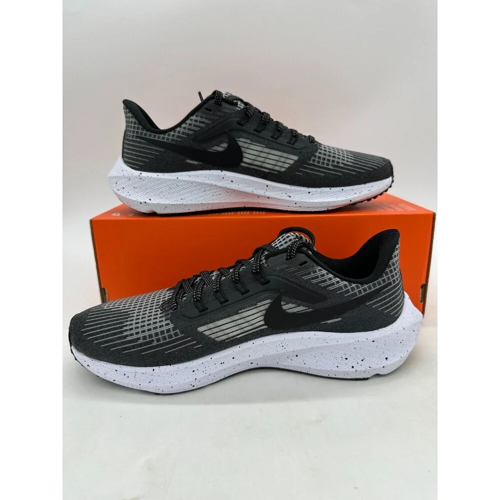 Nike Air Zoom Pegasus 39 Womens Size 9 Black White Running Shoes DH4072 005